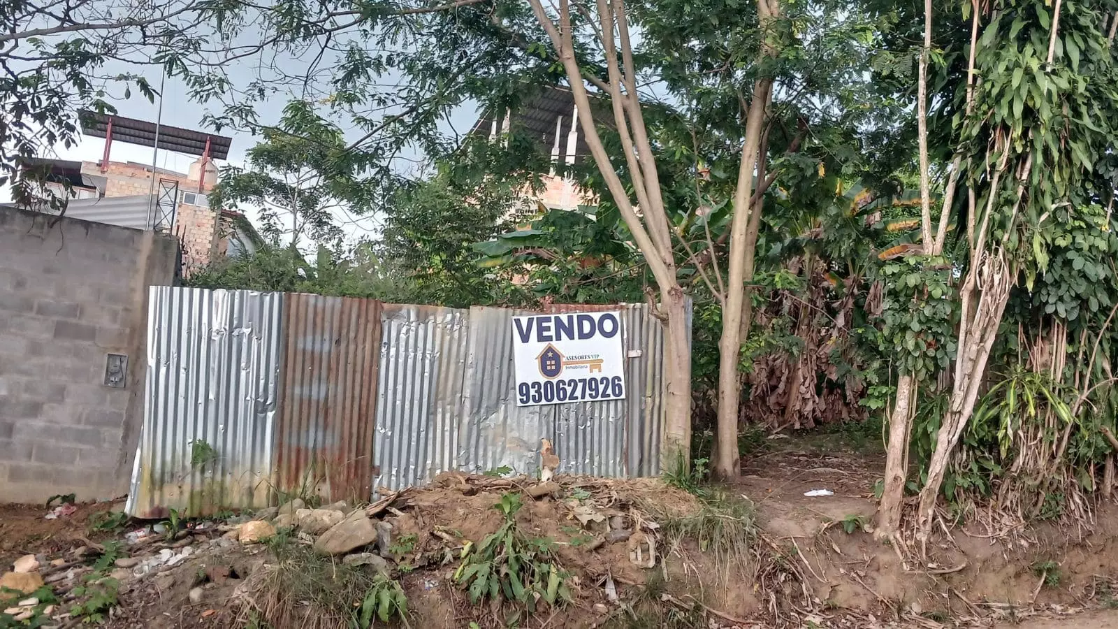 Terreno urbano en Partido Alto Tarapoto 172m2 con servicios